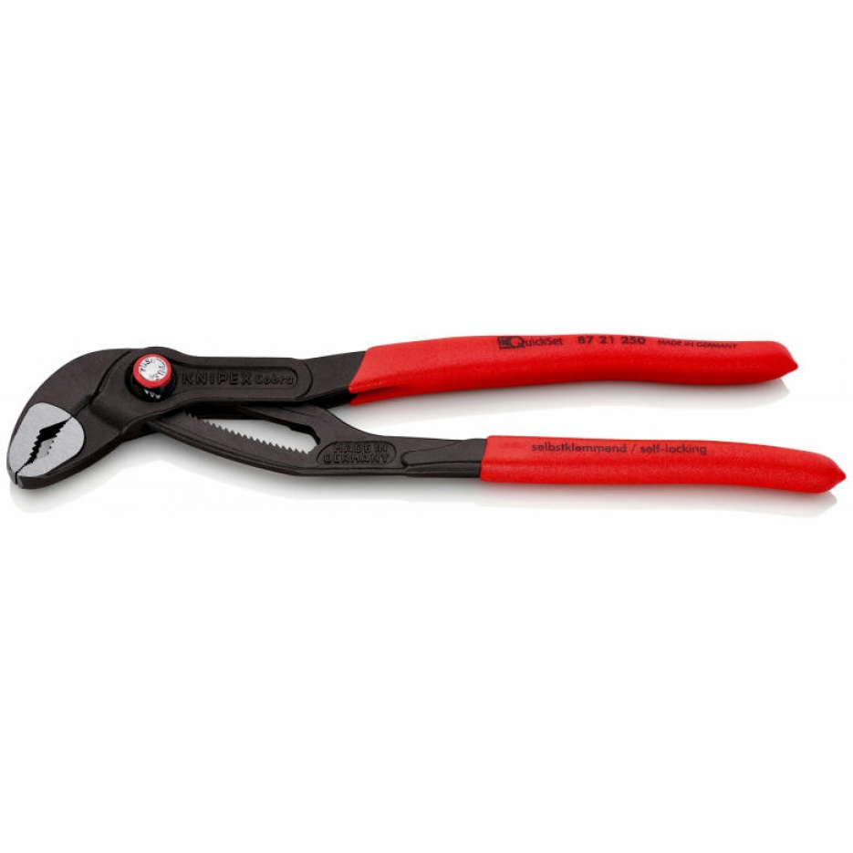 Захват переставной 250 мм, Cobra® QuickSet, быстрозажимной механизм KNIPEX KN-8721250SB